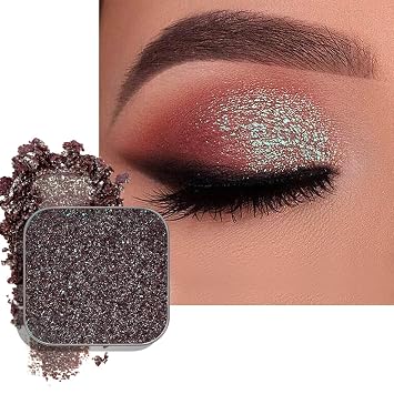Chameleon Duochrome - Sombra de ojos color ciruela malva con cambio azul-verde