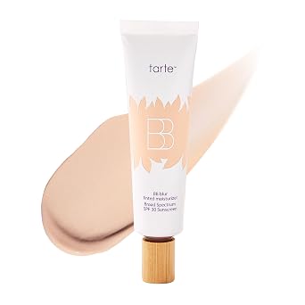 tarte BB blur crema hidratante con color de amplio espectro SPF 30 – Cobertura media construible con acabado mate natural ligero, vegano y libre de crueldad