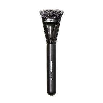 e.l.f. Pincel de contorno, pincel de maquillaje para crear dimensión perfecta y esculpir, usar con bronceador, polvo, líquidos y cremas, vegano y sin crueldad animal
