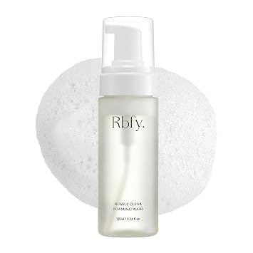 Rbfy. Lavado espumoso transparente de burbujas, limpieza profunda y