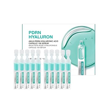 Anua PDRN Cápsula de ácido hialurónico 100 Suero, 0.33 fl.oz