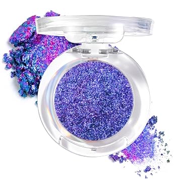 Chameleon Blue Multichrome Eyeshadow Palette,Eyeshadow Makeup