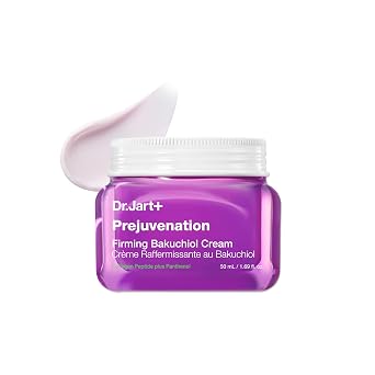 Dr.Jart+ Prejuvenation Crema reafirmante de Bakuchiol con péptidos de colágeno | Crema facial coreana antienvejecimiento | Agradable para la piel sensible | Cuidado de la piel coreano, 1.69 onzas líquidas
