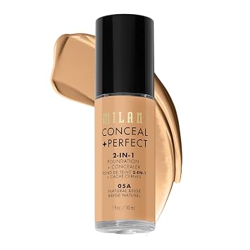 Milani Conceal + Perfect 2-in-1 Foundation + Concealer 05A-Natural Beige