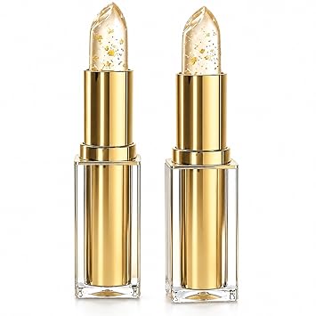 Paquete de 2 lápices labiales que cambian de color de pH para mujeres