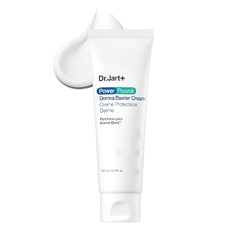 Dr.Jart+ Power Derma Barrier - Crema facial coreana | Crema hidratante coreana de barrera cutánea con pantenol, cuidado de la piel coreano, 2.71 onzas líquidas