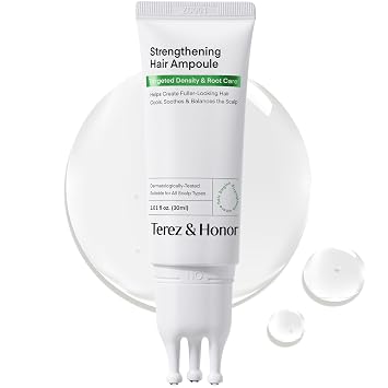 Scalp Serum Strengthening Hair Ampoule - Korean Cooling Hair Growth Serum