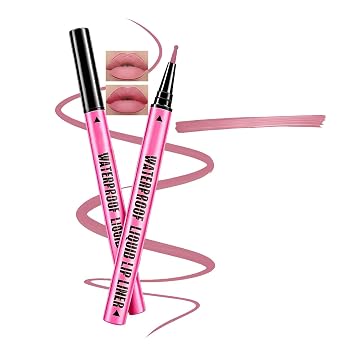 Lip Liner Stain Stick, Long Lasting Matte Lipstick for Women Makeup 02