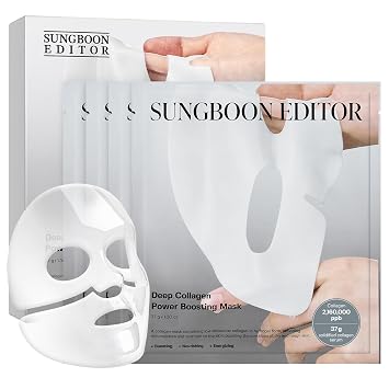 SUNGBOON EDITOR Máscara de colágeno profundo durante la noche, hidratante
