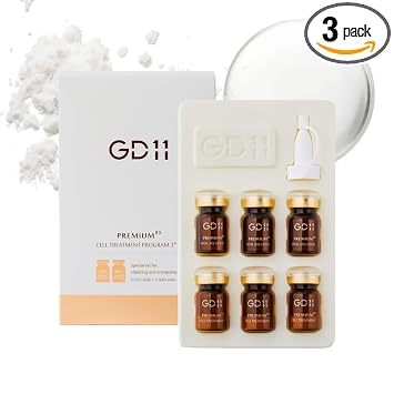 Ampolla de exosoma de tratamiento celular, polvo liofilizado + activador (3