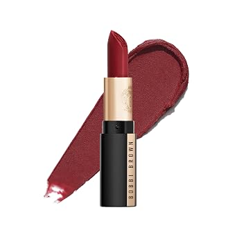 Bobbi Brown Luxe Cashmere Matte Lipstick | No seca, hidratante, acabado ultra mate, complejo de flores amarillas, 0.12 onzas
