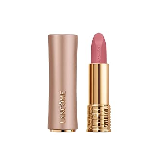 Lancôme L'Absolu Rouge Intimatte Lápiz labial mate hidratante – Fórmula ligera y construida con un acabado mate suave – Comodidad de hasta 12 horas