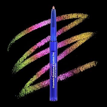 UCANBE Lápiz de Gel Delineador y Sombra de Ojos Camaleón - Maquillaje de Ojos Metálico con Purpurina, Multicromático, Cambia de Color, Líquido Impermeable, de Larga Duración, a Prueba de Manchas