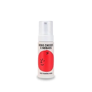 BOBO CHOSES x Jabón facial espumoso: 94% limpiador suave a base de plantas para piel sensible, no pica los ojos, hidratante diario coreano, cuidado de la piel coreano, sin parabenos, belleza
