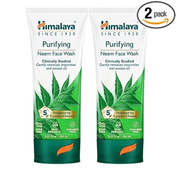 Himalaya Lavado facial purificador de neem con neem y cúrcuma, 5.07 onzas