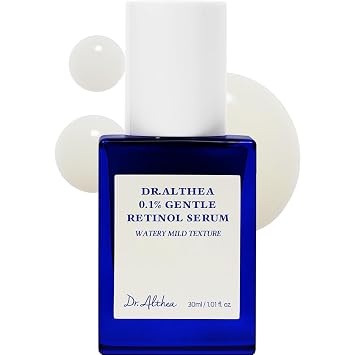 Dr.Althea Suero de retinol suave al 0.1%, 1.01 onzas líquidas, cuidado de