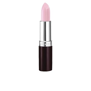 Rimmel Lápiz labial de acabado duradero, hasta 8 horas de color de labios intenso con tecnología de protección de color y exclusivo complejo de diamantes negros - 002 Candy, 0.14 onzas