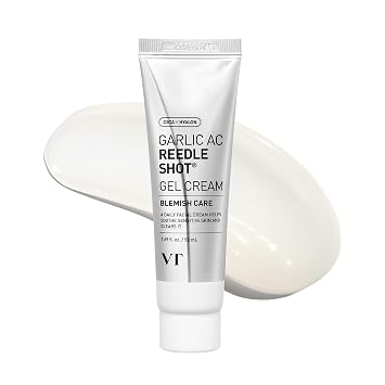 VT COSMETICS Garlic AC Reedle Shot Gel Cream, 1.69 onzas líquidas