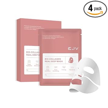 Máscara facial de colágeno Bio-profundo, mascarilla coreana