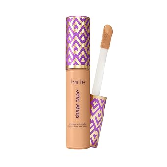 tarte shape tape corrector – Cobertura completa, acabado mate para debajo de los ojos, ojeras, líneas finas, enrojecimiento y decoloración, larga duración, dermatológicamente probado, vegano, sin