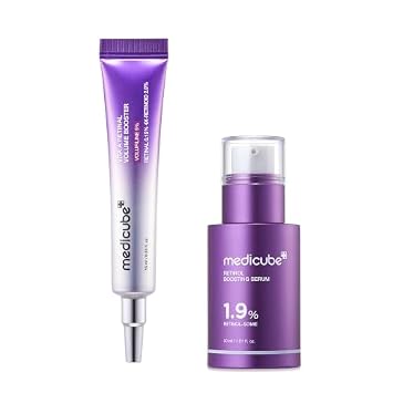 medicube Duo-suero retiniano reafirmante dual y suero de retinol