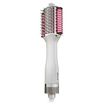 Shark HT202 SmoothStyle - Peine térmico + cepillo secador, modo dual, para todo tipo de cabello, seda