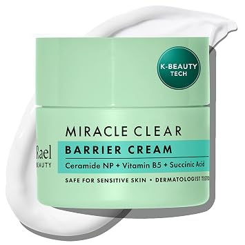 Rael Miracle Clear Skin Barrier Cream Crema hidratante diaria, K-Beauty