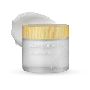 MAY COOP Crema facial hidratante cruda | Cuidado de la piel coreano, crema hidratante diaria | 69% savia de arce, suavizante, nutritivo, gel ligero, vegano, piel sensible, antienvejecimiento