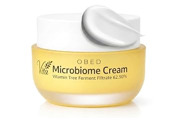 OBED Hidratante coreano – Crema hidratante de ceramida con microbioma probiótico, madecassósido y niacinamida, hidratante hidratante de barrera cutánea, cuidado de la piel coreano vegano