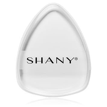 SHANY Esponja de silicona Stay Jelly - Esponja de mezcla de maquillaje transparente y no absorbente para una aplicación impecable con base - HOURGLASS