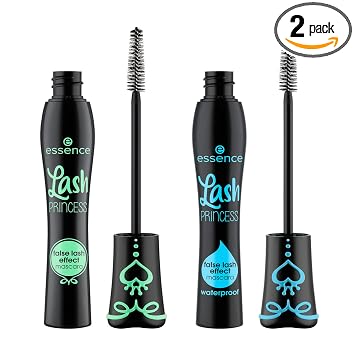 essence | Lash Princess - Máscara de pestañas postizas con efecto de pestañas y pestañas de princesa, paquete de rímel impermeable
