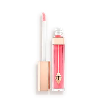 Charlotte Tilbury Lip Lustre Hydrating Lip Gloss - High Shine Non-Sticky Formula with Lotus Extract - Long Lasting Moisturizing Makeup, Velvet Soft Finish