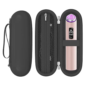 Estuche rígido de viaje para medicube Booster Pro X2 7 en 1 dispositivo de