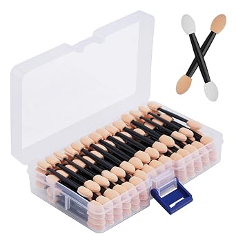 Cuttte Esponja aplicadora de sombra de ojos desechable 120PCS con