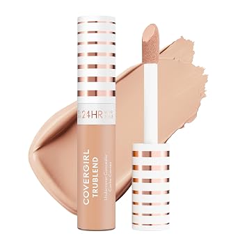 COVERGIRL TruBlend Corrector encubierto, construible, cobertura completa, uso las 24 horas, acabado mate, L400 Classic Ivory (el embalaje puede variar)