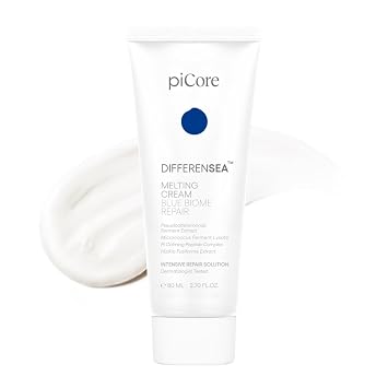 piCore Crema para derretir niacinamida y ceramida Marine Microbiome — Crema hidratante rica para piel seca y longevidad de la piel — Cuidado de la piel coreano 2.70 Fl.OZ.