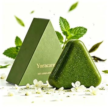 yoracare Barra coreana del renacimiento del cuero cabelludo, barra herbaria