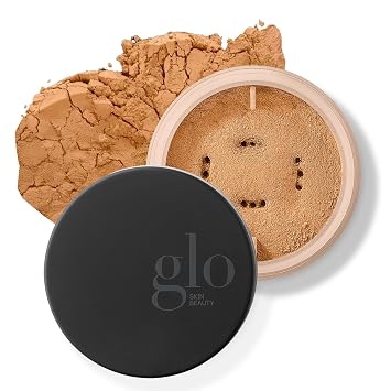 Glo Skin Beauty Polvo de ajuste luminoso, translúcido medio-profundo