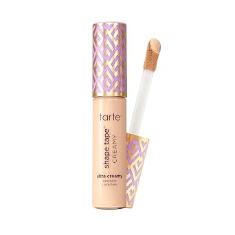 tarte shape tape corrector cremoso – Cobertura completa, hidratante, fórmula de acabado mate natural para debajo de los ojos, ojeras, líneas finas, enrojecimiento, dermatológicamente probado, vegano