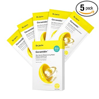 Dr. Jart+ Korean Face Sheet and Mud Masks | Hydrating, Soothing, Redness, Skin Barrier Support, Pore-Purifying Masks