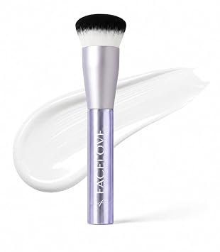 FACELOVE Brocha de base para maquillaje líquido, cepillo facial para