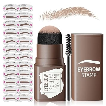 Kit de plantillas de sellos de cejas, plantillas de cejas para dar forma