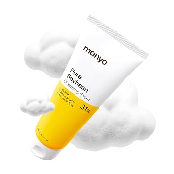 MANYO - Espuma limpiadora pura y profunda, lavado facial de puntos negros y