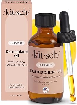 Kitsch Aceite facial Dermaplane con aceite de jojoba y aceite de argán
