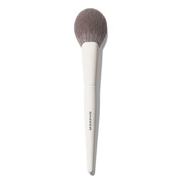 Morphe M163 Paddle Powder Makeup Brush - Cepillo grande para polvo esponjoso para ajuste suave y acabado - Aplicador facial para una cobertura suave y velada y distribución uniforme