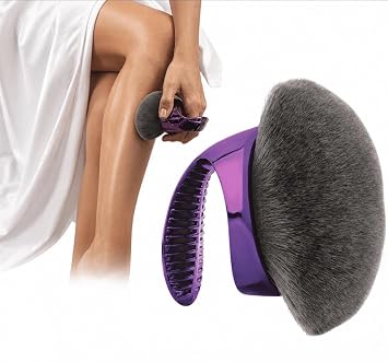 Brocha de maquillaje corporal (XXL) y cepillo autobronceador