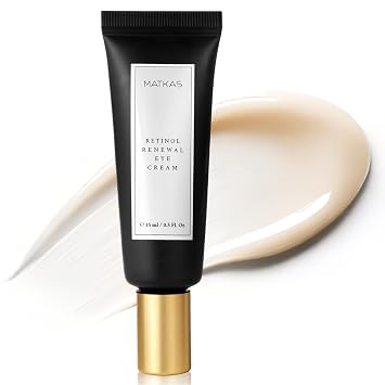 MATKAS Crema iluminadora para debajo de los ojos con retinol coreano