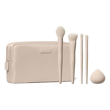 MORPHE Oat Latte - Juego de brochas de maquillaje de 5 piezas, 5 unidades