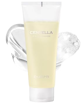 dr.pepti Centella Pure Gel Cleanser, lavado facial coreano de pH bajo 5.5, 6.76 onzas
