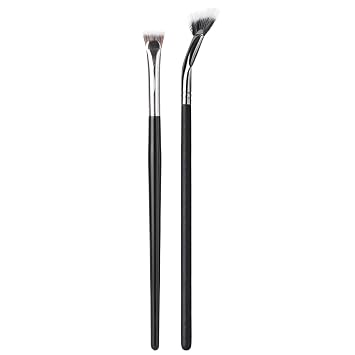 2 cepillos de abanico de rímel, abanico de cepillo para pestañas